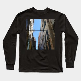 A View of Corfu Town, Greece Long Sleeve T-Shirt